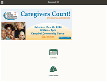 Tablet Screenshot of ci.campbell.ca.us